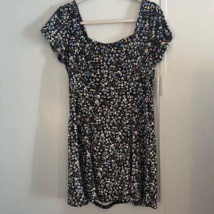 *NEW* Velvety Floral Dress.